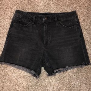 Joes black jean shorts